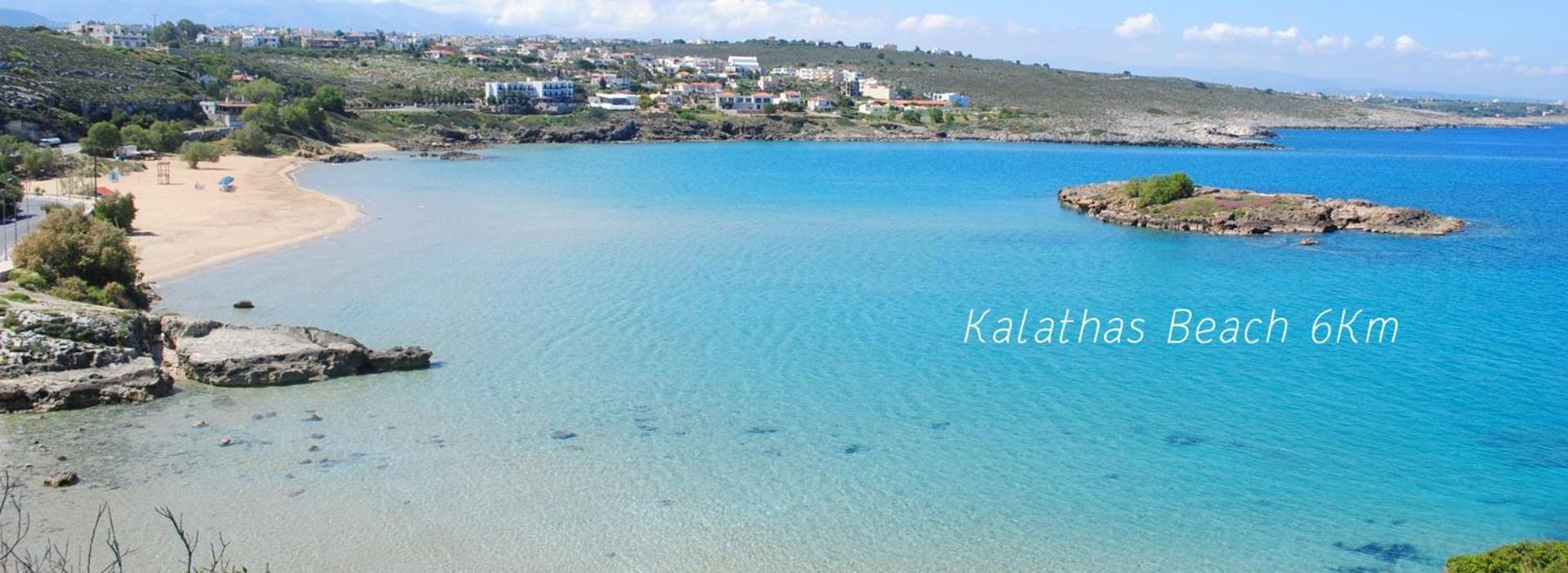 Souda Bay View With Private Pool Near Chania City Exterior photo